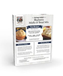 Blueberry muffin cooking instructions.