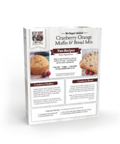 Cranberry and orange muffin mix cooking instructions