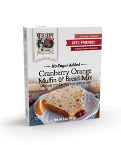 Cranberry orange muffin mix box