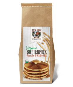 Image of front of Organic Buttermilk mix in a brown bag