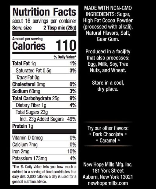 Image of Ultimate Hot Chocolate Original nutritional facts and information