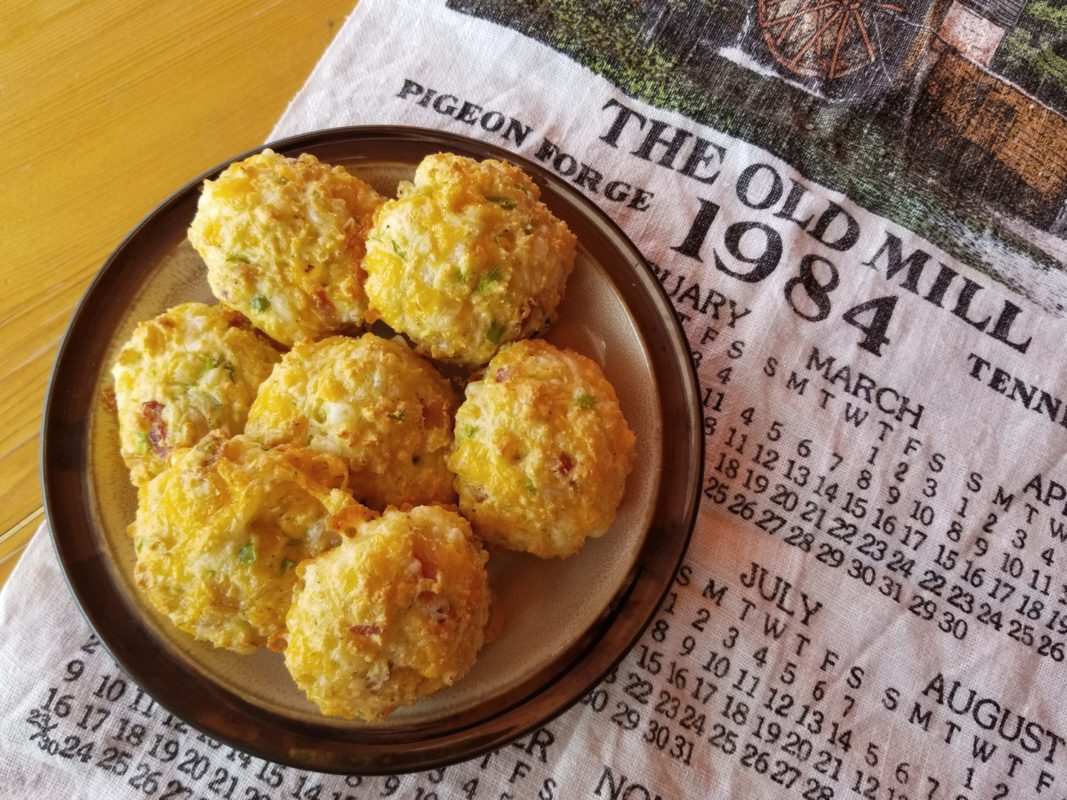 Photo of prepared New Hope Mills Low-Carb Bacon Jalapeno Cheese Balls