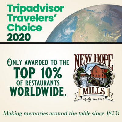 New Hope Mills tripadvisor award