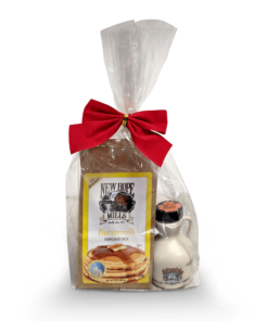 Small gift bag with 2lb buttermilk and syrup