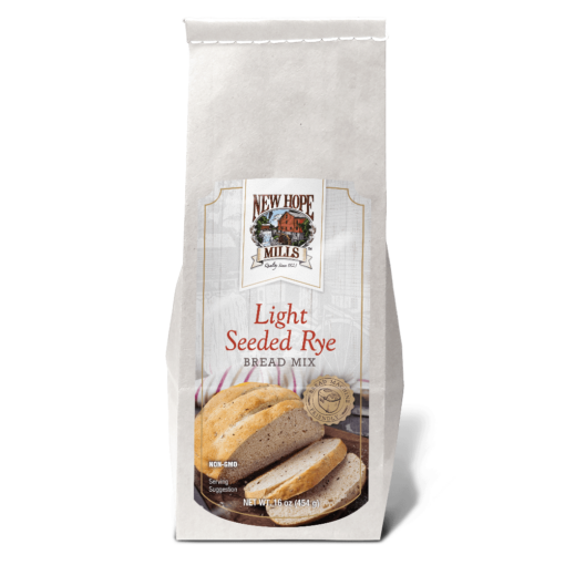 Light seeded rye bread mix