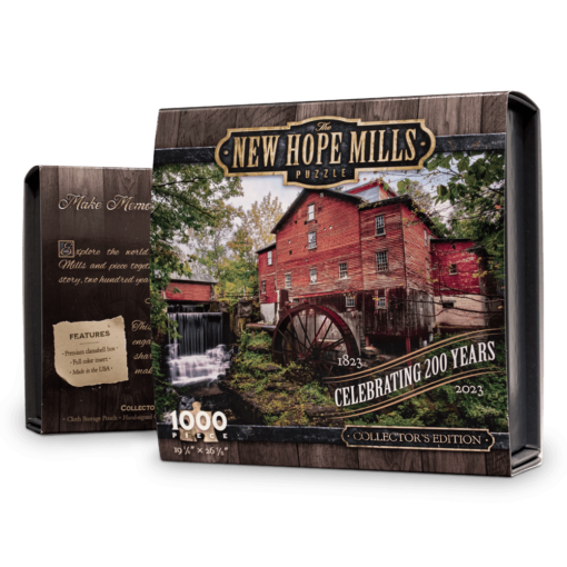 Photo of New Hope Mills Jigsaw Puzzle: Collector's Edition packaging
