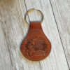 Photo of New Hope Mills 200th Anniversary Leather Key Fob