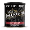Image of a canister of Peppermint Ultimate Hot Chocolate Mix
