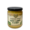 Traditional English Key Lime Curd in a 10.5oz Glass Jar.