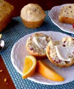 Photo of prepared Keto Cranberry Orange Muffin & Bread Mix