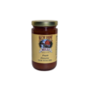 front of New Hope Mills Peach Preserves Jar
